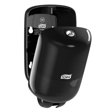 TORK MINI ELEVATION S2 liquid soap dispenser, black 2