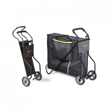 Transport trolley for folding table