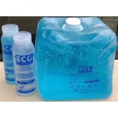 Ultragarso gelis Eco Supergel (mėlynas), 5 Ltr