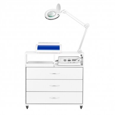 UNIT podological set: trolley + LED lamp + UV sanitizer + PODO nail drill Y-200 MAX 2