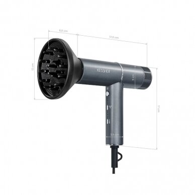 KESSNER professional hair dryer JET 1600 IONIC 10