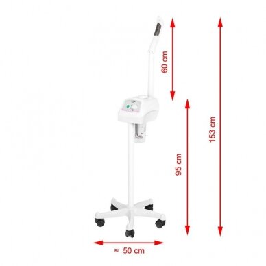 Profesionalus veido odos garinimo prietaisas - vapozonas H1107 SONIA 3