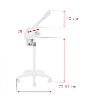 GIOVANNI CLASSIC D-008 professional facial steaming and swelling vapozone  5