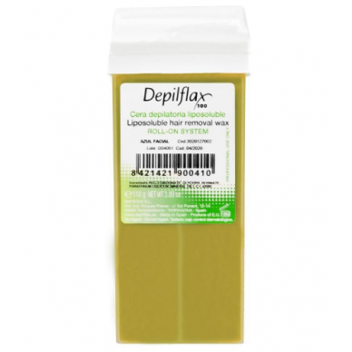 DEPILFLAX professional cartridge wax for depilation NATURAL, 110 g.