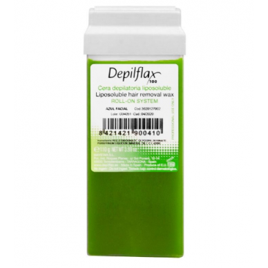 DEPILFLAX professional cartridge wax for depilation with olive extract, 110 g.