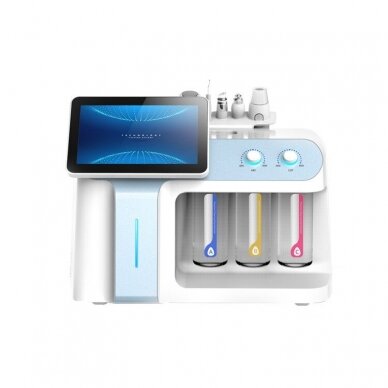 HYDRAFACIAL profesionalus daugiafunkcinis veido priežiūros aparatas 7in1 + veido odos analizatorius 2