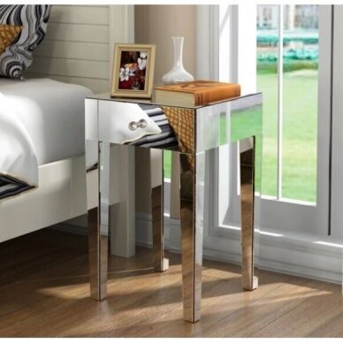 Mirrored bedside coffee table/dresser (exhibition item) 4