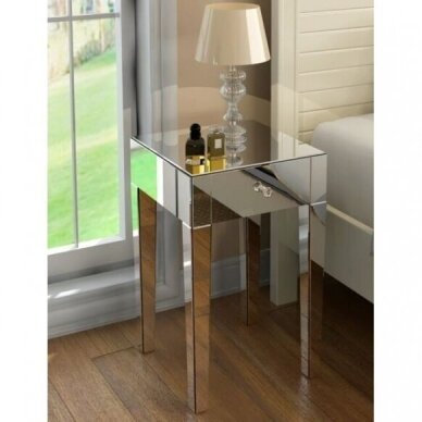 Mirrored bedside coffee table/dresser (exhibition item) 5