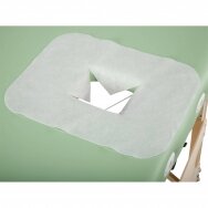 Disposable face sheet for massage tables made of non-woven material, 200 pcs.