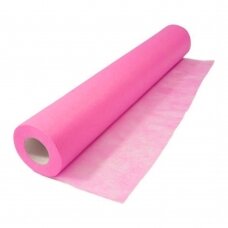 Disposable sheet (fleece), 60cm x 80m pink