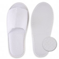 Disposable Terry Open Toe Slippers (10 Pairs)