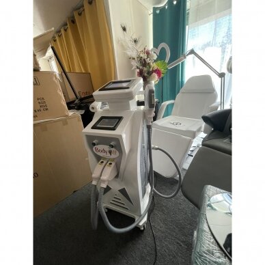 IPL HAIR REMOVAL LASER. SHR BD-39 multifunction OPT + RF bipolar + Q -Switch laser 8