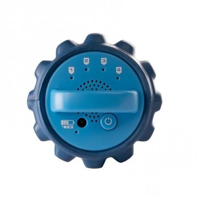 Vibrating massage roller, blue color 1