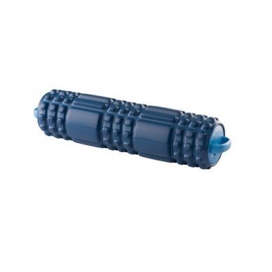 Vibrating massage roller, blue color