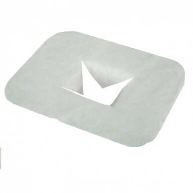 Disposable face sheet for massage tables made of non-woven material, 200 pcs.