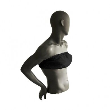 Disposable female treatment bras, 10 pcs. BLACK