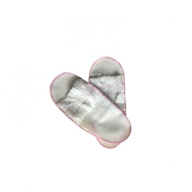 Disposable non-woven slippers VELVET, 50 pairs 1