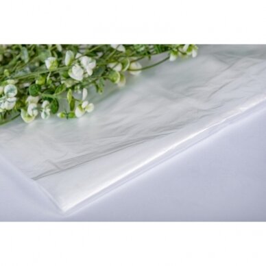 Disposable transparent aprons for painting VELVET PE APRON CLEAR, 50 pcs.