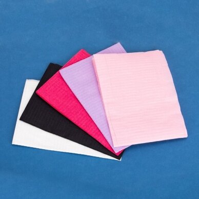 Disposable waterproof medical napkins 33*45 cm, pink, 50 pcs 1