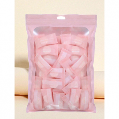 Disposable pressed facial towels for cosmetic procedures 18*20 cm, 50 pcs.