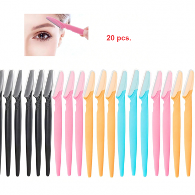 Disposable razors for face, body and bikini area, 20 pcs.