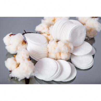 Disposable cotton pads 500 grams VELVET, 1120 pcs. 2