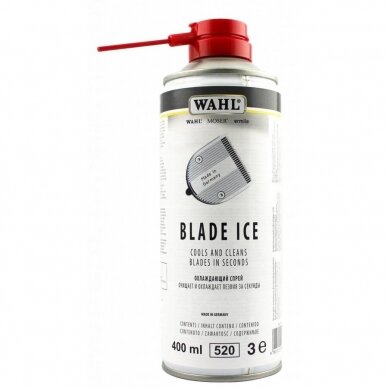 WAHL BLADE ICE Охлаждающий спрей для лезвий стригущих машинок, 400 мл