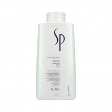 WELLA SP REPAIR atstatomasis keratinu praturtintas šampūnas pažeistiems plaukams, 1000 ml.