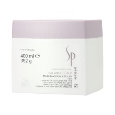 WELLA SP BALANCE SCALP Kaukė jautriai galvos odai, 400 ml.