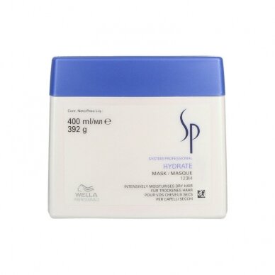 WELLA SP HYDRATE Moisturizing hair mask, 400 ml.