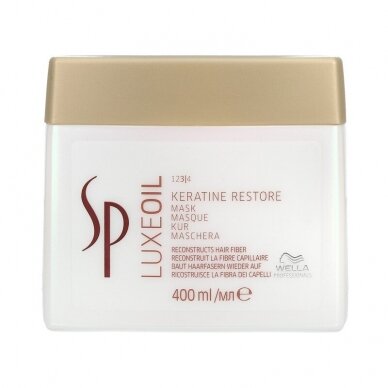 WELLA SP LUXE OIL regenerating hair mask, 400 ml.