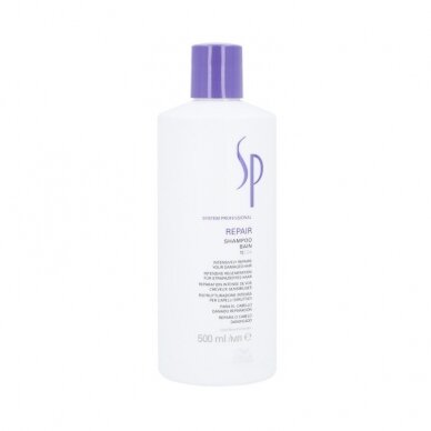 WELLA SP REPAIR Restorative shampoo for damaged and dry hair, 500 ml.