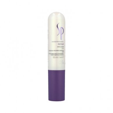 WELLA SP REPAIR Emulsion Regeneruojanti plaukų emulsija, 50 ml.