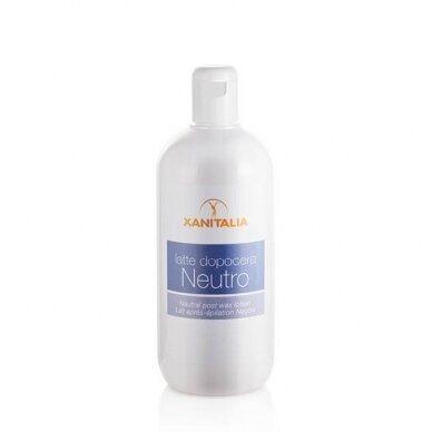 XANITALIA lotion after depilation, Neutral. Removes wax residues from the skin, 500 ml