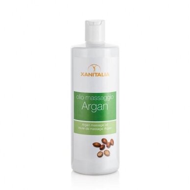 XANITALIA профессиональное массажное масло для тела ARGAN, 500 ml