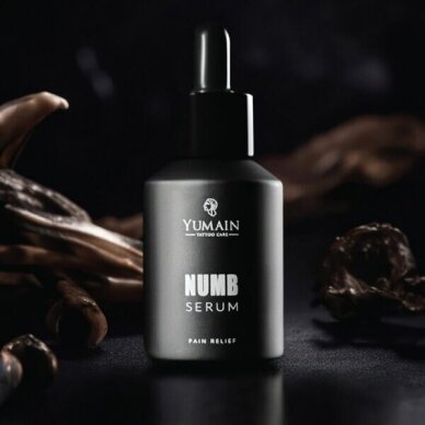 YUMAIN TATTOO CARE nuskausminamasis serumas NUMB SERUM ( 5% lidokaino), 60 ml 2