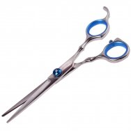 Barber and hairdressers scissors set 6.0 GEPARD SILVER SIMPLE