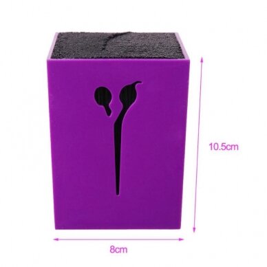 Scissor stand/organizer, purple color 3